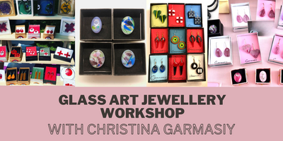 Glass Art Jewellery Making with Christina Garmasiy poster