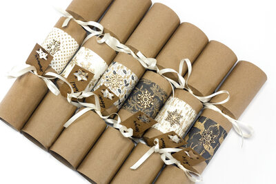 a selection of Christmas crackers