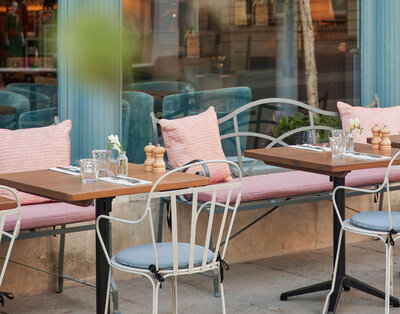 Outside of The Bath Townhouse, Coppa Club in. Bath