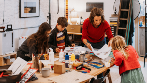 Half term biscuit decorating