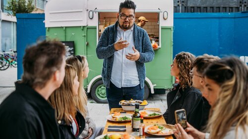 Bristol street food tour - wapping wharf