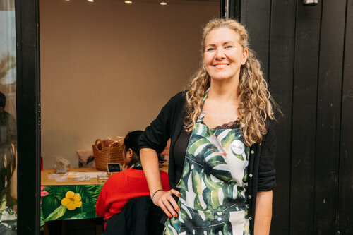 Charlie Doodle hosting a workshop