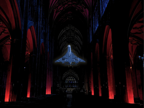 Concorde at St Mary Redcliffe
