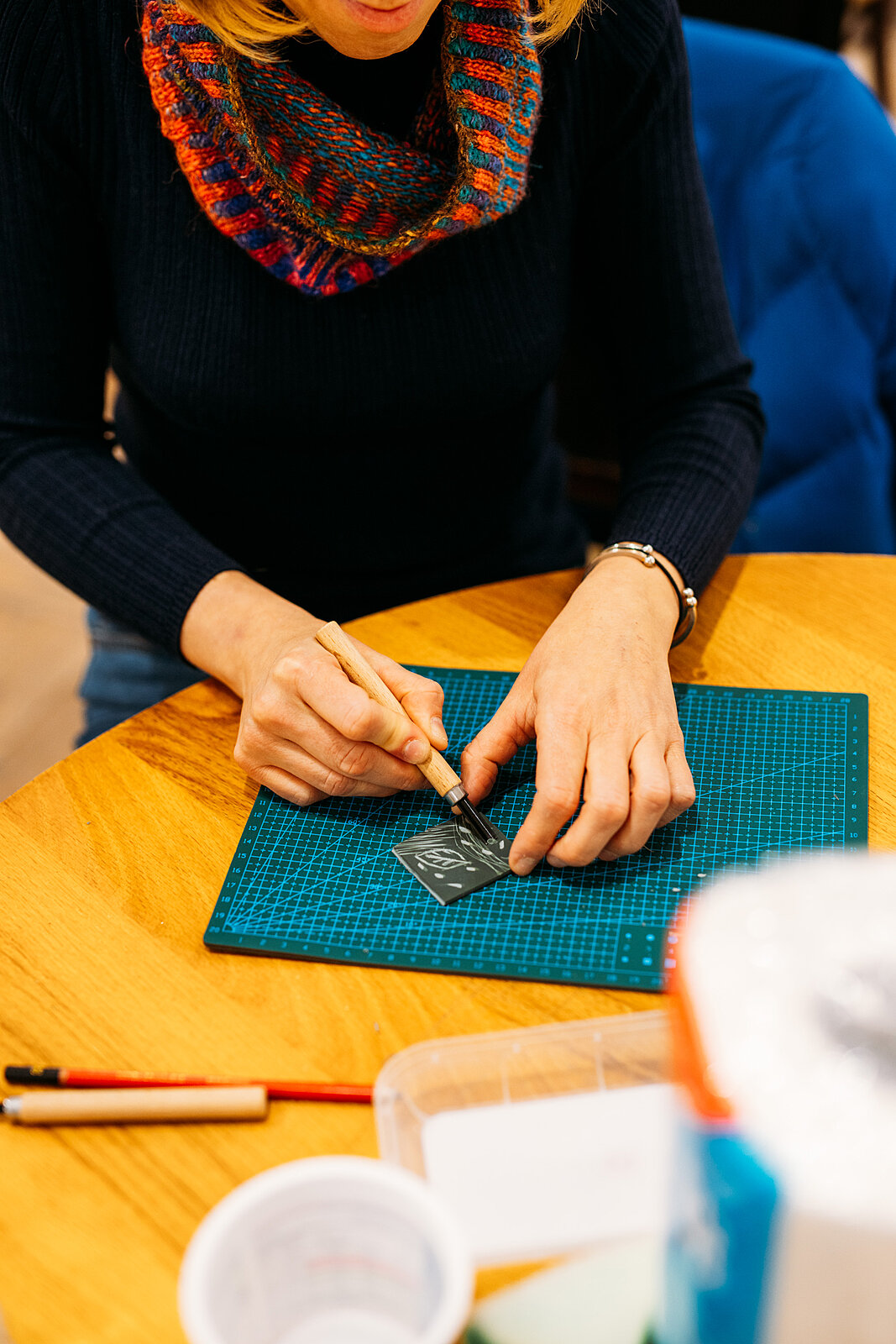 Discover lino printing on fabric Yuup