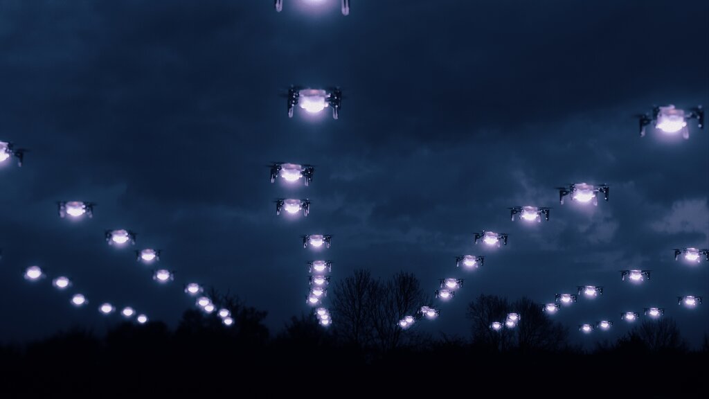 New epic-scale narrated drone light show coming for December - Yuup