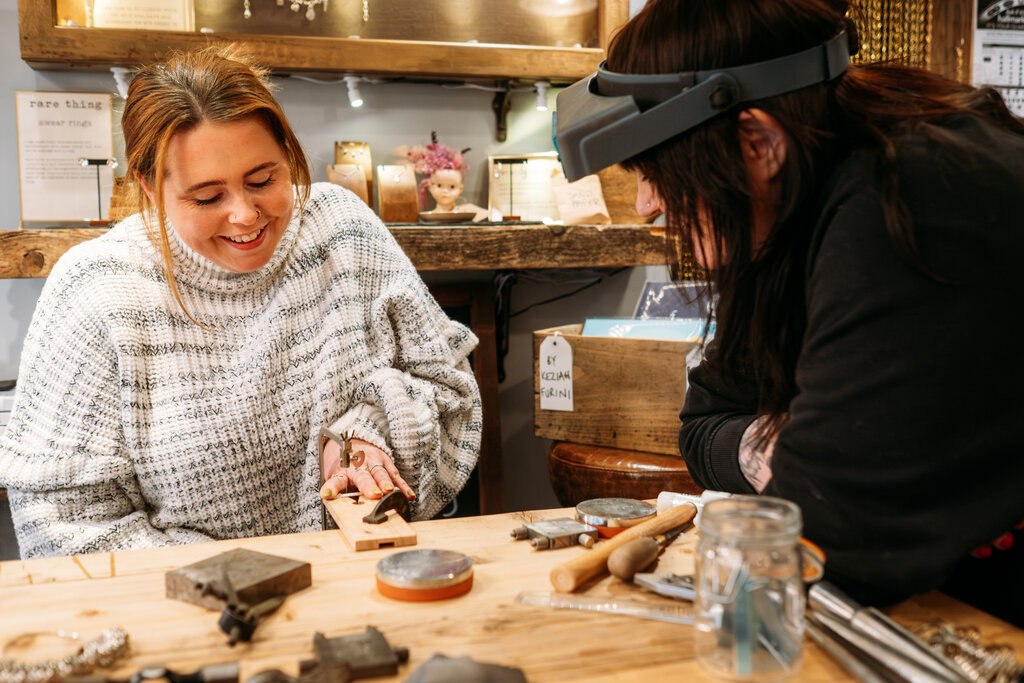 Jewellery ring making Brighton