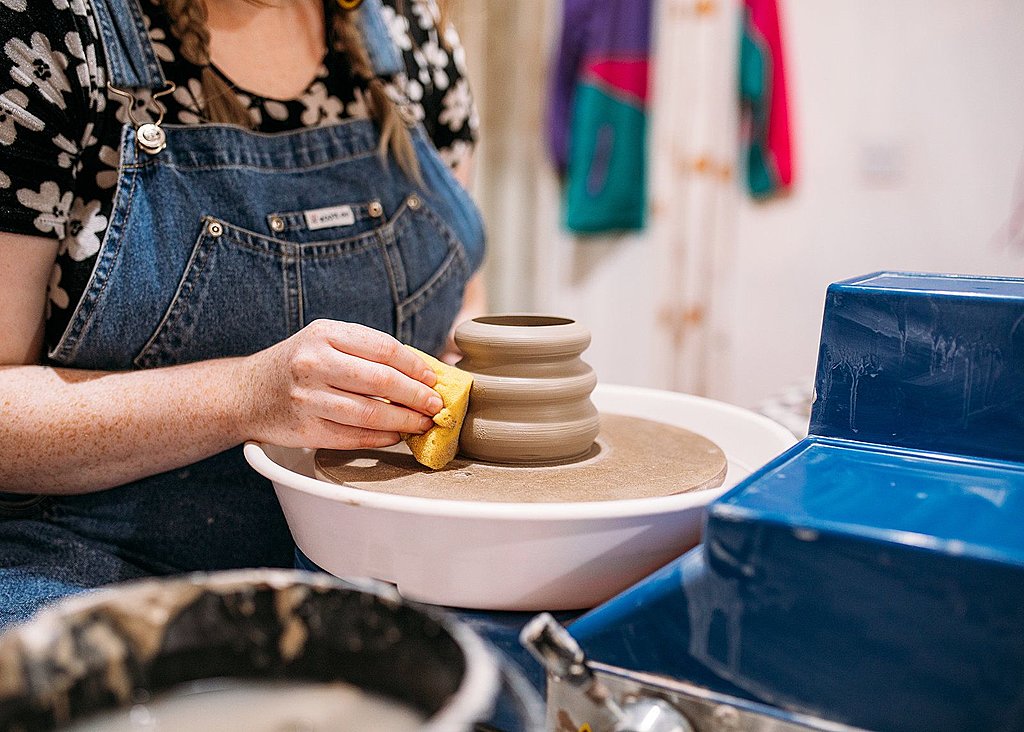 Private pottery workshop for two in Bedminster