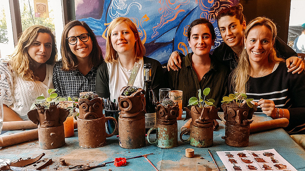 Make pottery at the pub with Pot Heads Pottery